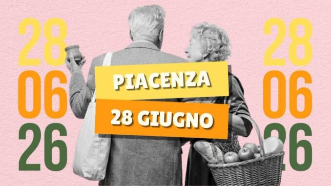 Shopping d'estate a Piacenza con i Mercanti di Qualità il 28 giugno 2026