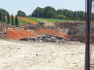 Costruzione della villa a Costa Chiappona
