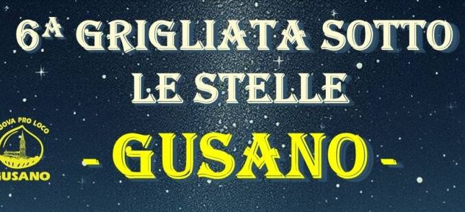 Grigliata sotto le stelle il 25 e 26 luglio 2026 a Gusano