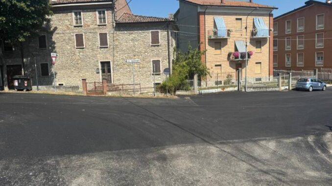 Nuovi asfalti a Nibbiano