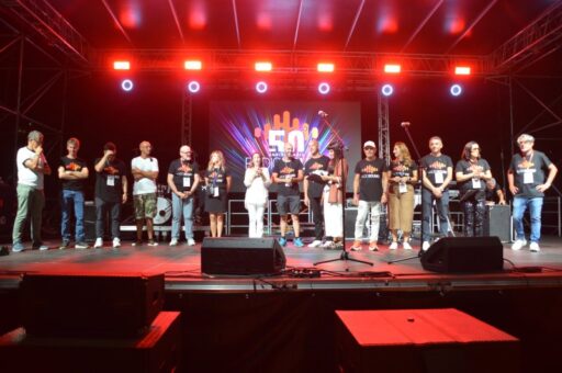 All'Arena Daturi l'abbraccio di Piacenza a Radio Sound, cinquant'anni a fianco della città tra intrattenimento e informazione FOTO