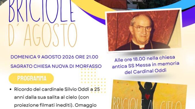 Briciole d'Agosto a Morfasso il 9 agosto