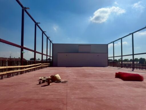Ex Manifattura Tabacchi, sopralluogo nel cantiere della nuova scuola: "Proseguono le ultime attività in vista del nuovo anno scolastico"