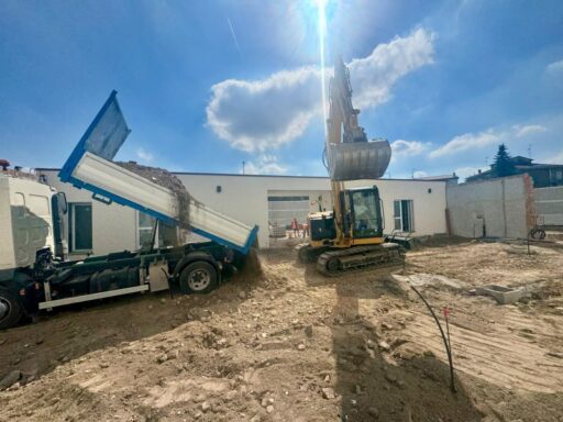 Ex Manifattura Tabacchi, sopralluogo nel cantiere della nuova scuola: "Proseguono le ultime attività in vista del nuovo anno scolastico"