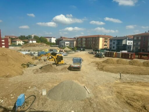 Ex Manifattura Tabacchi, sopralluogo nel cantiere della nuova scuola: "Proseguono le ultime attività in vista del nuovo anno scolastico"