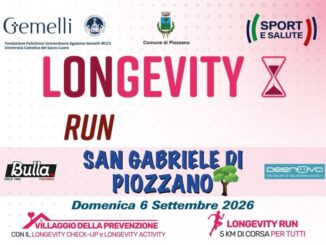 A San Gabriele di Piozzano il 6 settembre torna la Longevity Run, sport, prevenzione e salute nel cuore della Val Luretta