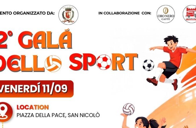 A San Nicolò torna il “Galà dello Sport” l'11 settembre, presentazione delle realtà sportive e grande divertimento con il Radio Sound Quiz Show