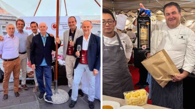 Cena dei Mille alla settima edizione, i Salumi DOP Piacentini grandi protagonisti a Parma