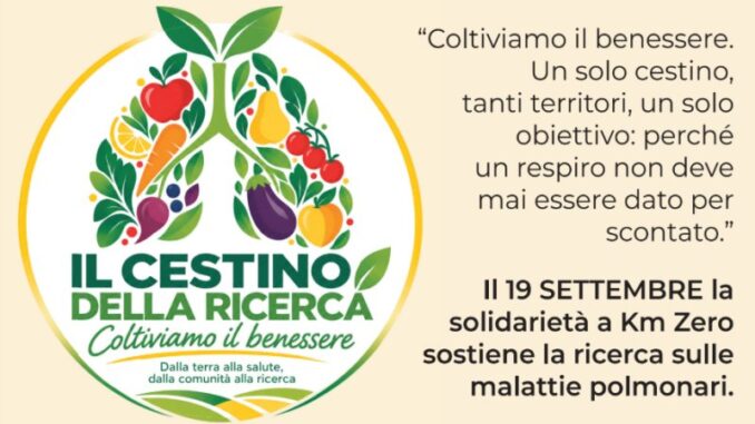 Coldiretti, il 19 settembre il "cestino della ricerca" al Mercato coperto di Campagna Amica