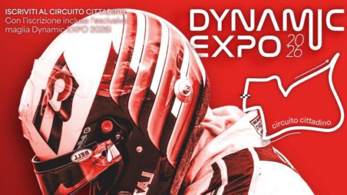 Dynamic Expo nell'area del Salumificio Peveri Carlo il 13 settembre, moto in esposizione statica e circuito con passerella dinamica AUDIO