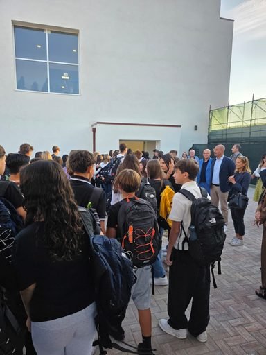 Ex Manifattura Tabacchi, suona la prima campanella nella nuova scuola. Tarasconi: "Una grande emozione, Piacenza torna ad aprire una scuola dopo tantissimo tempo"