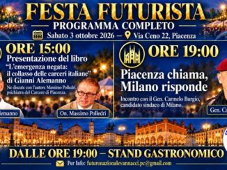 Futuro Nazionale, sabato 3 ottobre la "Festa futurista" con Gianni Alemanno e Carmelo Burgio