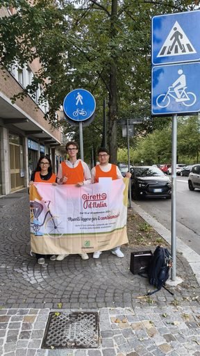 Giretto d'Italia, a Piacenza 5.404 passaggi in bici e con mezzi elettrici: 45 al minuto