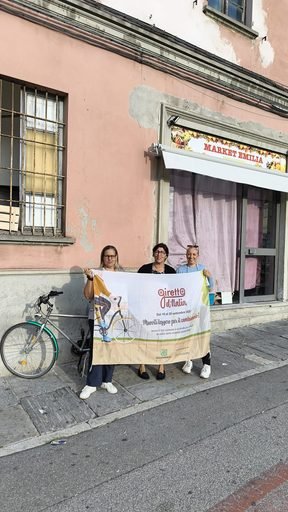 Giretto d'Italia, a Piacenza 5.404 passaggi in bici e con mezzi elettrici: 45 al minuto