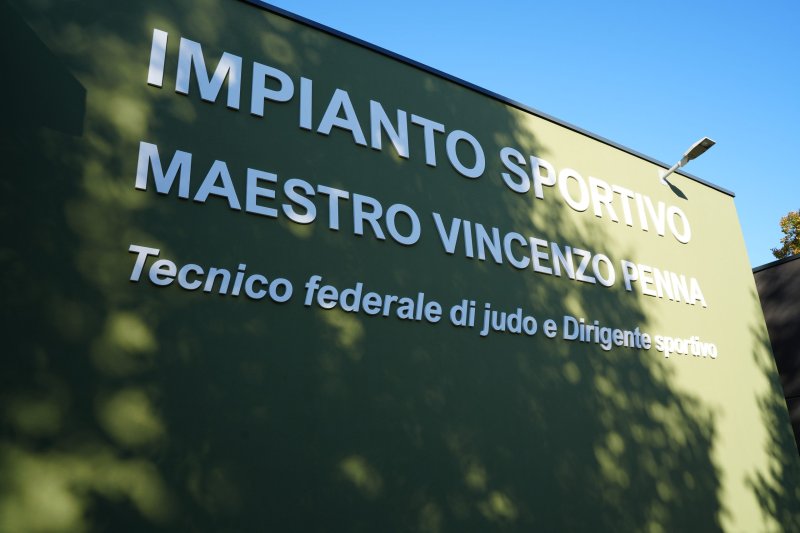 Inaugurato il nuovo impianto sportivo all'Infrangibile, intitolato al maestro di judo Vincenzo Penna