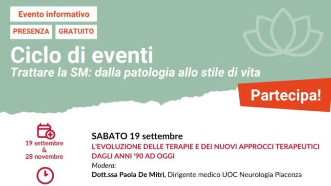 Incontri a Piacenza dedicati alla Sclerosi Multipla