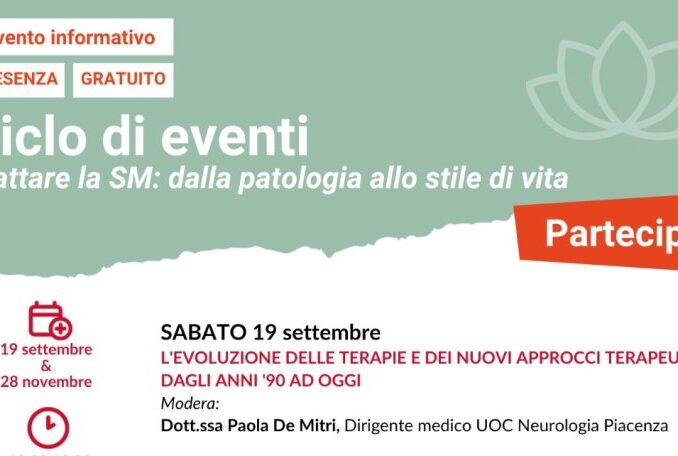 Incontri a Piacenza dedicati alla Sclerosi Multipla