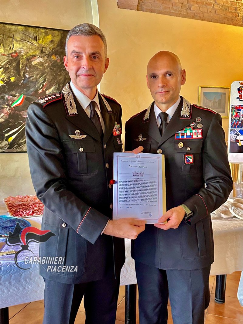 L’ultimo gesto di comando, Pierantonio Breda consegna personalmente l’encomio al colonnello Michele Laghi