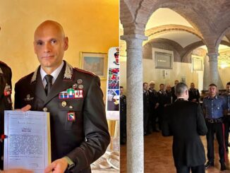 L’ultimo gesto di comando, Pierantonio Breda consegna personalmente l’encomio al colonnello Michele Laghi