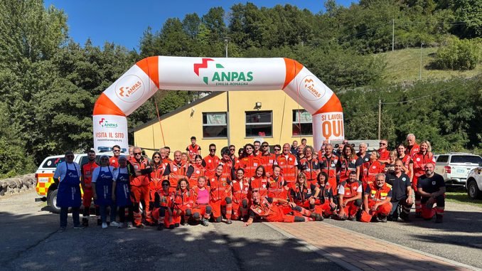 Oltre 120 operatori in campo per l'esercitazione ANPAS a Ottone: "Siamo modello organizzativo di alta resilienza" FOTO