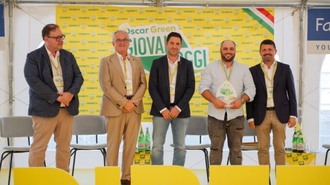 Oscar Green 2026 di Coldiretti, trionfo per il piacentino Marco Bosini