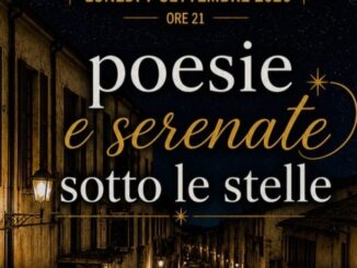 Poesie e serenate sotto le stelle il 7 settembre 2026