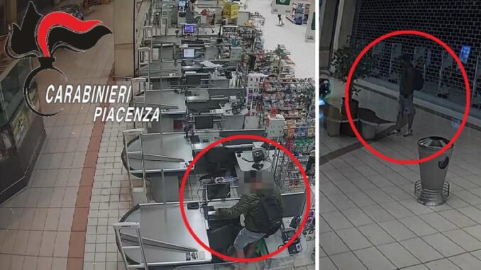 Rapine pistola in pugno nei supermercati e fuga in monopattino, i carabinieri fermano un 35enne