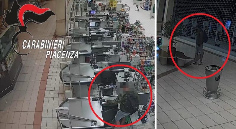 Rapine pistola in pugno nei supermercati e fuga in monopattino, i carabinieri fermano un 35enne