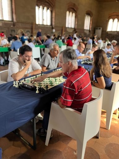 Scacchi, oltre cento giocatori a Palazzo Gotico per il quarto Semilampo Internazionale "Città di Piacenza"
