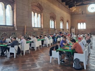 Scacchi, oltre cento giocatori a Palazzo Gotico per il quarto Semilampo Internazionale "Città di Piacenza"