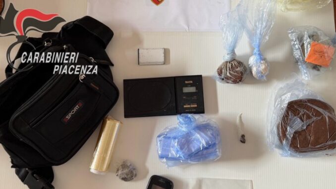Spaccio di droga, rapina e lesioni: sette misure cautelari eseguite dai carabinieri tra Piacenza, Milano e Modena