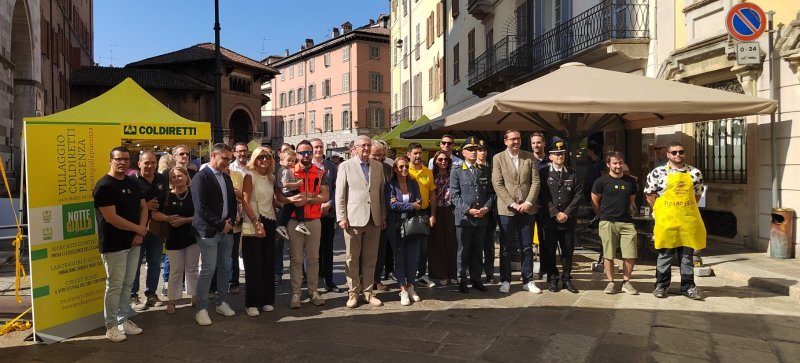 Taglio del nastro per il Villaggio Coldiretti, Piazza Cavalli al centro dell’agricoltura e del Made in Italy