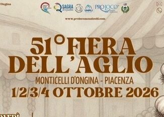 Torna la Fiera dell’Aglio Monticelli d’Ongina, dal 1° al 4 ottobre quattro giorni tra tradizione, spettacoli e gastronomia