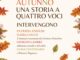 Autunno, una storia a quattro voci l'8 ottobre alla Rosso Tiziano
