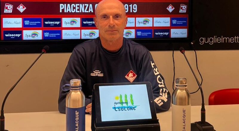 Franzini, mister del Piacenza