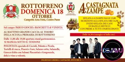 Castagnata 4 zampe - Rottofreno
