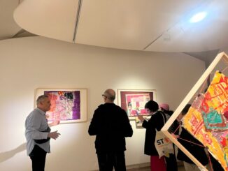 Con un suggestivo reading a tre voci di brani estratti dal libro La vita è un profumo, l'11 ottobre chiude la mostra Pazienza Stabile