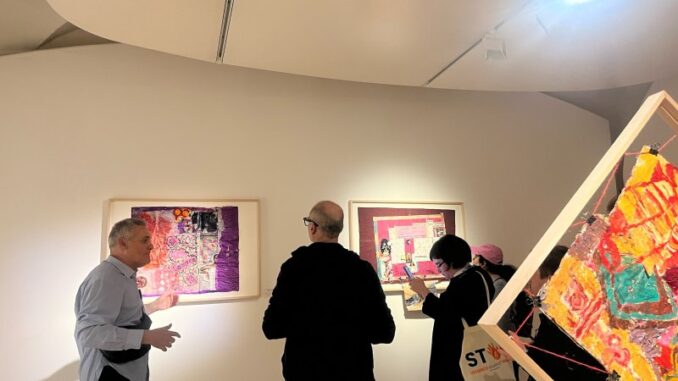 Con un suggestivo reading a tre voci di brani estratti dal libro La vita è un profumo, l'11 ottobre chiude la mostra Pazienza Stabile