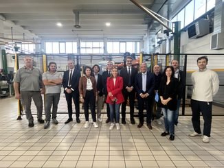 Confapi Industria e la giunta in visita a Tecnostamp, cinquant'anni di storia per un'eccellenza piacentina