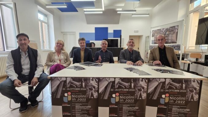 Dal 22 al 24 ottobre il Conservatorio ospita la seconda edizione del Nicolini in Jazz Festival