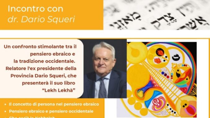 Dario Squeri presenta il suo libro "Lekh Lekhà. Vai verso te stesso": "Non è soltanto un cammino ma anche un viaggio interiore" AUDIO