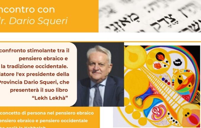 Dario Squeri presenta il suo libro "Lekh Lekhà. Vai verso te stesso": "Non è soltanto un cammino ma anche un viaggio interiore" AUDIO