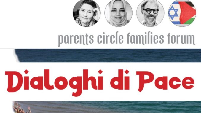 "Dialoghi di pace", a Piacenza le voci del Parents Circle Families Forum: appuntamento domani alle 18