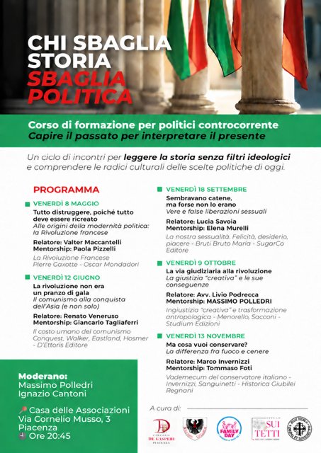 Giustizia e rivoluzione, venerdì 9 ottobre incontro con l’avvocato Livio Podrecca