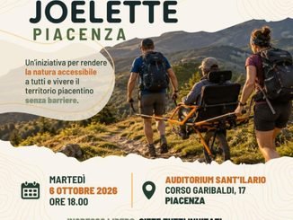 Il progetto “Pronti, partenza… Joelette! Piacenza” per favorire inclusione e l’accessibilità presentato il 6 ottobre all'Auditorium Sant’Ilario