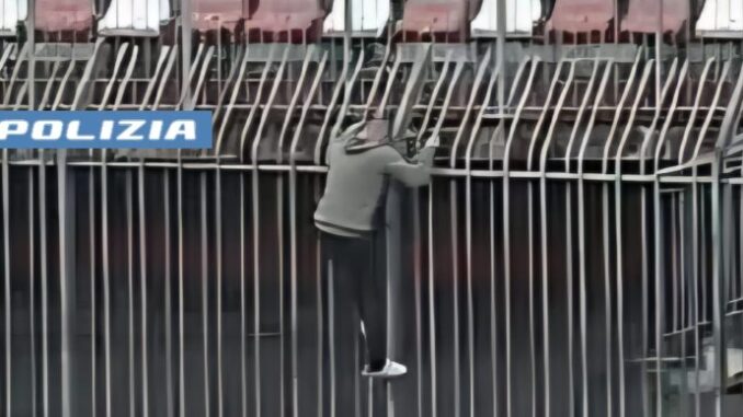 Invasione di campo durante la partita Piacenza Caldiero Terme, daspo di tre anni per un tifoso 40enne