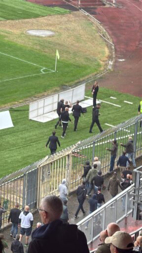Invasione durante Piacenza Caldiero: solo una multa per i biancorossi. Franzini squalificato una giornata