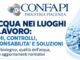 L'acqua nei luoghi di lavoro, seminario di Confapi Industria il 14 ottobre