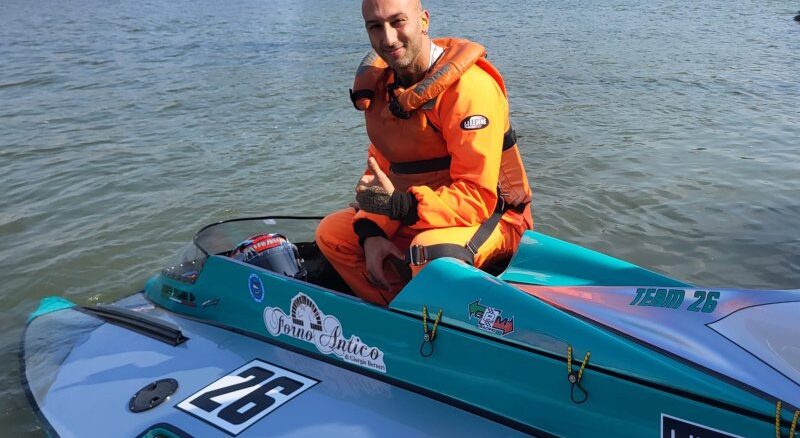 Motonautica, Andrea Ongari campione italiano