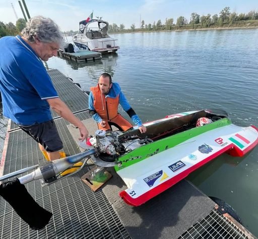 Motonautica, a Boretto Po chiusura con l'Italiano F125